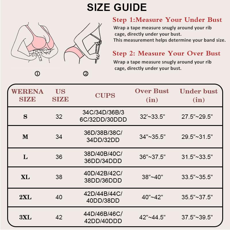 Werena Bras for Women No Underwire V Neck Seamless Wireless Bra Buttery Soft Bralettes Full Coverage Everyday Bra with Adjustable Straps & Extra Extender Werena Bras for Women No Underwire V Neck Seamless Wireless Bra Buttery Soft Bralettes Full Coverage Everyday Bra with Adjustable Straps & Extra Extender