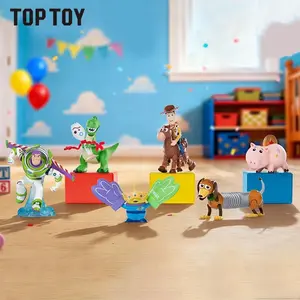 TOPTOY Toy Story “Playtime Moments” Series Figurine Blind Box – Buzz Lightyear Collectible Model, Desktop Display Gift & Movie Merchandise for Fans