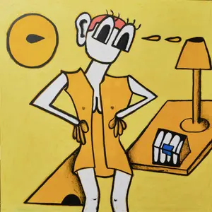 "I lost my Tongue" Painting