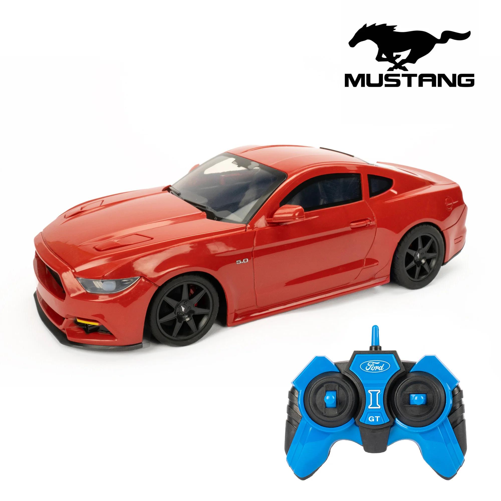 Ford Mustang GT & Ford Mustang Shelby 1:14 Electric RC Car Full Function Radio Control Officially Licensed Muscle Car with Rubber Tires & Durable Body Ready to Run