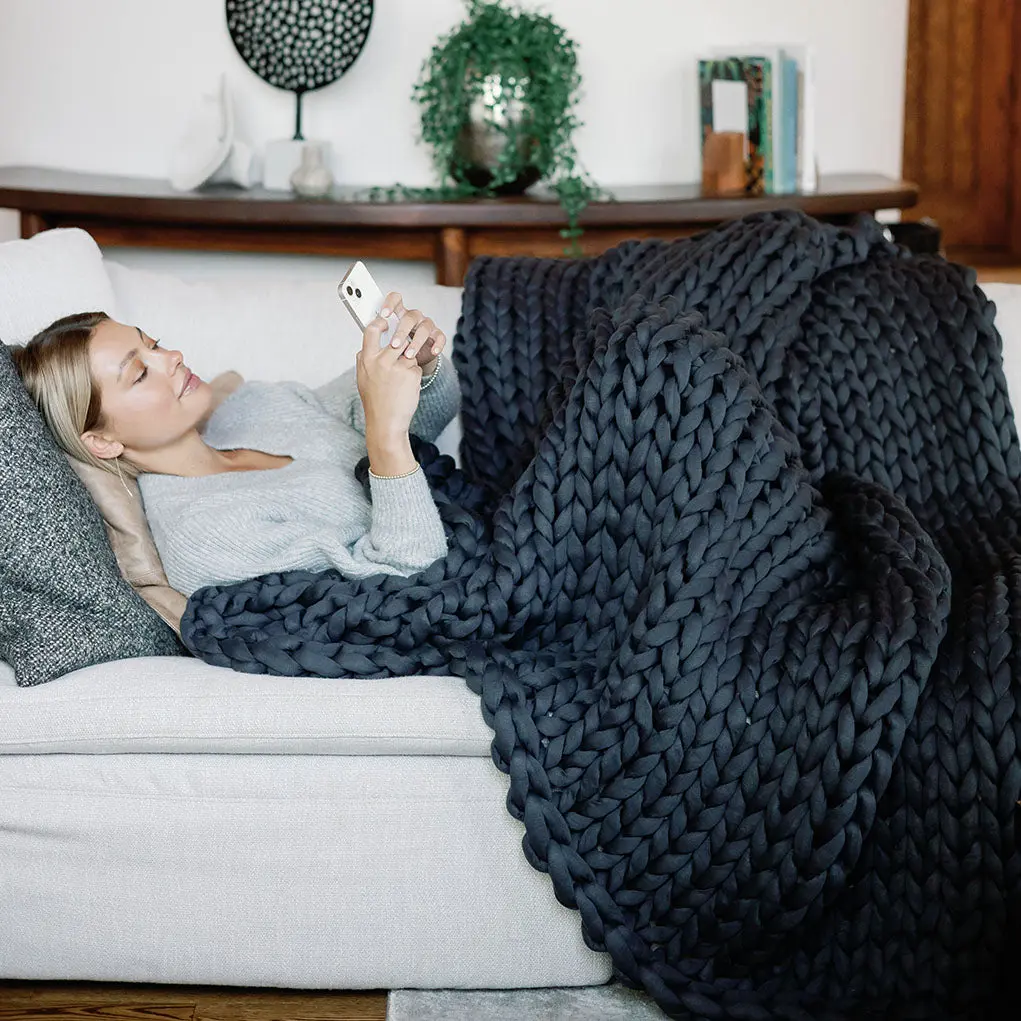 Knit Weighted Blanket - PROMO