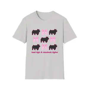 Show Pig T-Shirt | Agriculture FFA Animals Stock Show Tee