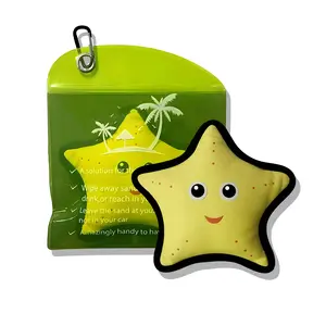 Sand Removal Bag Portable Reusable Sand Cleaner Beach Essential for Travel Camping Swimming