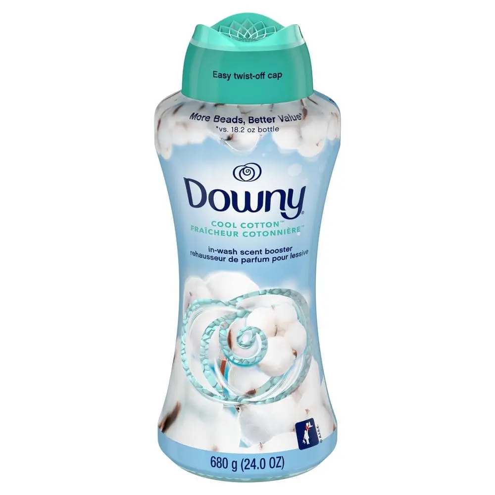 Laundry Scent Solid Beads, In-Wash Cool Cotton Scent, 24 oz Laundry Accessory