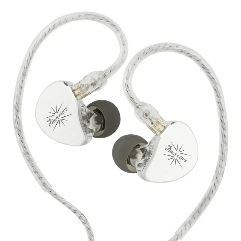 LINSOUL Kiwi Ears Belle 10mm DLC Dynamic Driver IEM with Deep Bass Warm Mids & Clear Highs for Audiophiles Gamers & Music Lovers，wired earphones，iem earbuds gaming,father'sdaygifts
