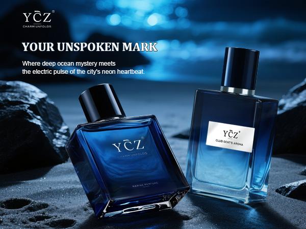 YCZ Classic Fragrance Ensemble - Iconic Gentlemen's Cologne Set with Marine & Club Aroma - Longlasting Liquid Scent for All Occasions - Luxurious Perfume - Combo Combo