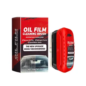 Car Windshield Cleaning Brush, Glass RenewalStain Removal, Oil Film Cleaner, AutomotiveWindow Care Tool, Effective Dust Remover, CarDetailing Brushes