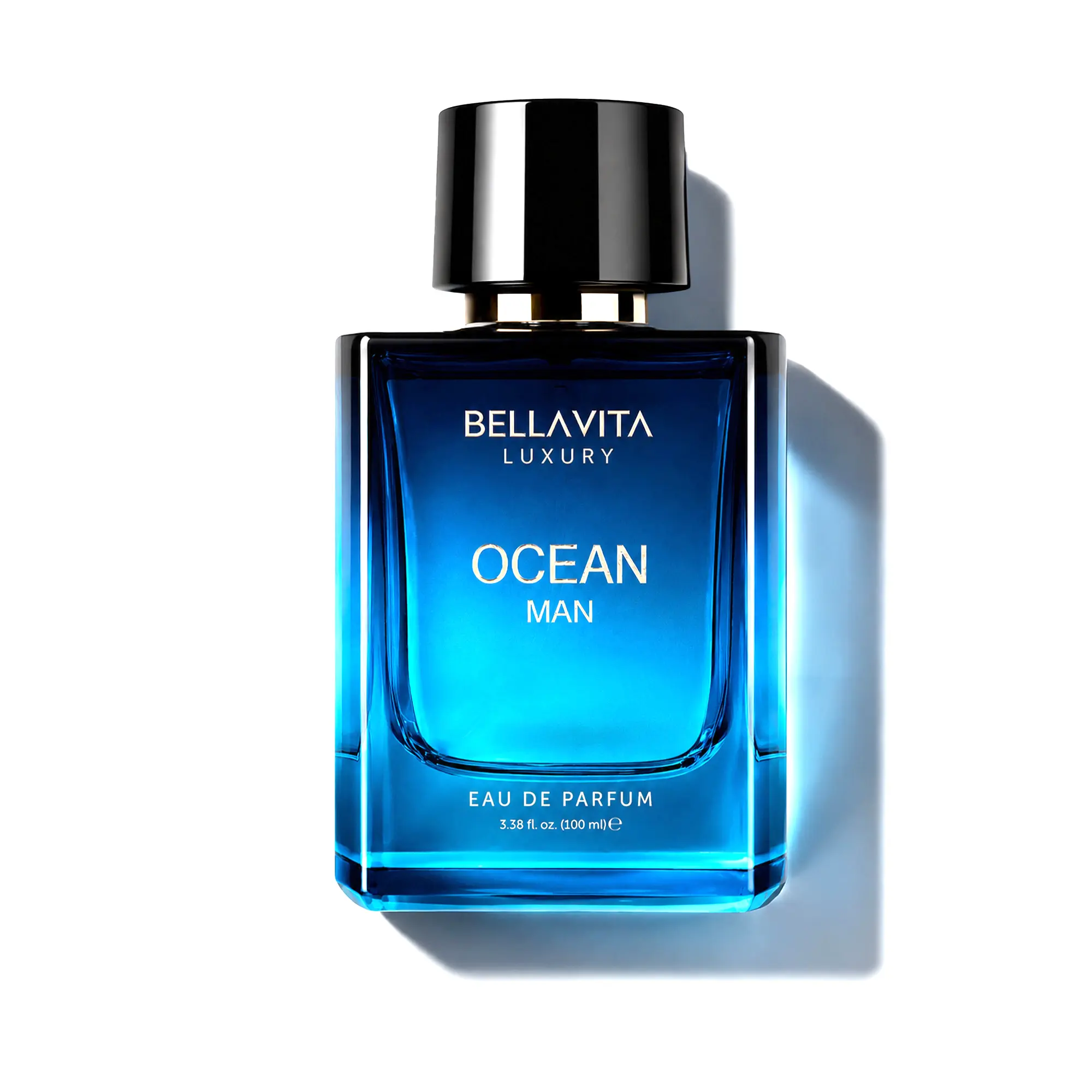 BellaVita Luxury's Ocean Man  | Eau De Parfum (EDP) | Bergamot, Orchid & Musk | Fresh & Aquatic | Long Lasting | Cruelty Free