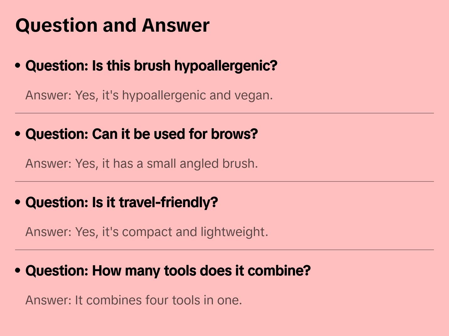 BOLDIFY Four Ended Hairline Powder Brush - Precision Hair Makeup Brush Set with Sponge Tip for Seamless Blending - Ideal as a Hair Concealer Brush, Hair Contour Brush, Root Touch Up