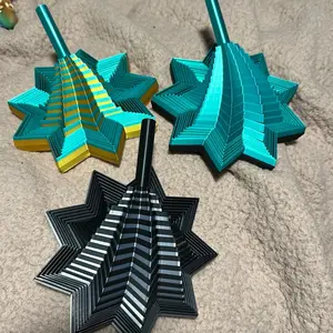 3D print star fidget (makes noise)