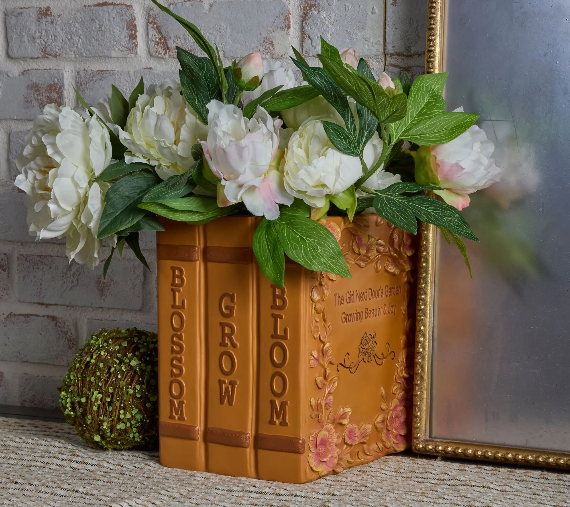 Girl Next Door By Carolyn Gracie Gardening Book Planter