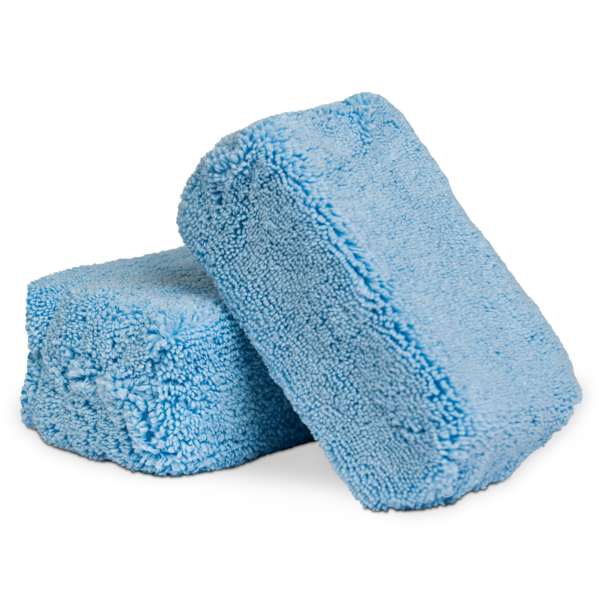 CHEMICAL GUYS Soft Brushed Microfiber Applicators - 70/30 Fiber Blend, 5x3x1.5in, Double Stitched, Car Detailing Accessory for Collectors, Wax/Polish Buffing, Ceramic Coating, Tire Dressing