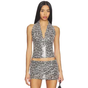 Miaou Mathilde Top in Leopard