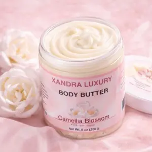 Whipped Body Butter for Dry Skin – Camellia Blossom | Soft Floral Moisture
