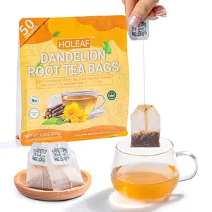 HOLEAF Roasted Dandelion Root Tea | My BFF! Caffeine-Free 50 Bags (100g)