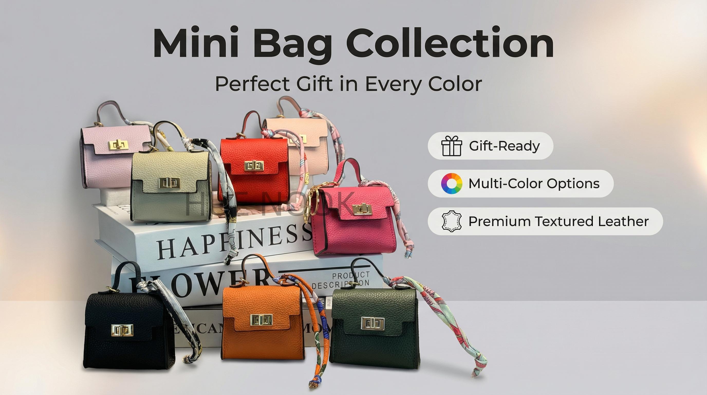 3PCS Mini Bag - Versatile Hanging Design, Perfect for Bags, Keys, or Any Other Spot, Stylish & Convenient Accessory 3PCS Mini Bag - Versatile Hanging Design, Perfect for Bags, Keys, or Any Other Spot, Stylish & Convenient Accessory