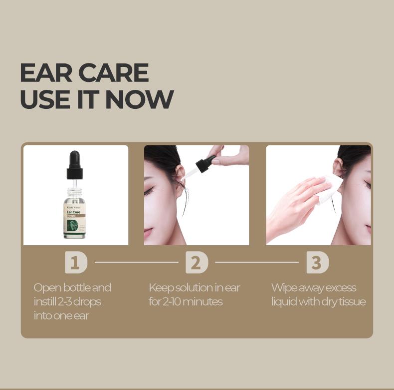 Kreain Nature 6 Meniere's Syndrome Ear Care – Contains Magnolia Biondii Bud & Carthamus Tinctorius Flower Extract to Relieve Tinnitus & Hearing Loss
