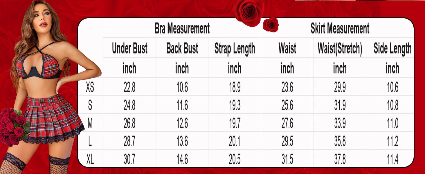 Avidlove Lingerie Set for Women with Underwire Two Piece Lingerie Sets Outfit Lingerie Set with Lace Mini Pleated Skirt Avidlove Lingerie Set for Women with Underwire Two Piece Lingerie Sets Outfit Lingerie Set with Lace Mini Pleated Skirt
