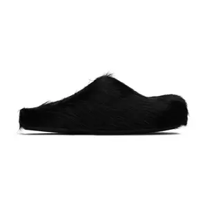 Marni Fussbet Sabot Loafers Black