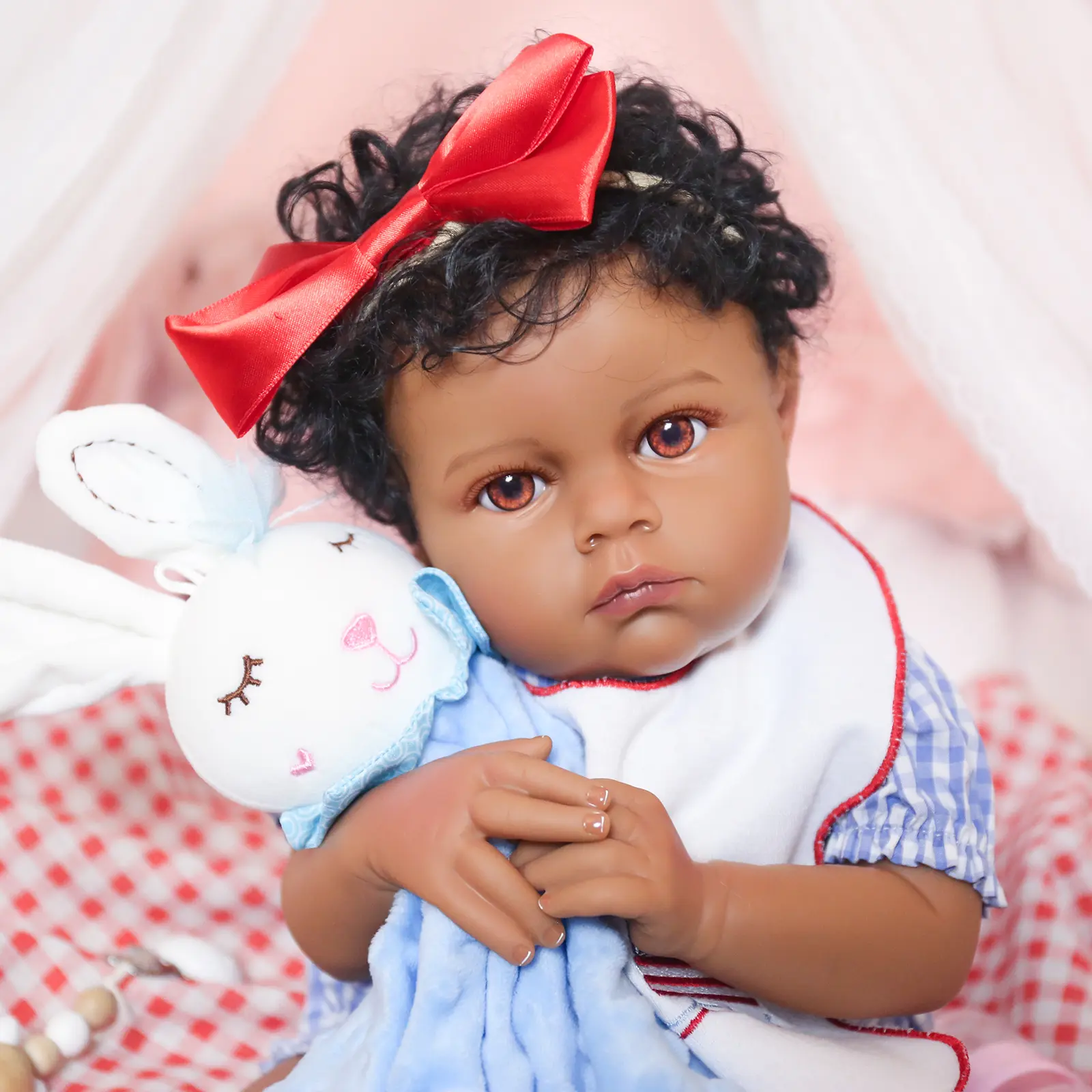 Wooroy New Africa American Skin Doll Tatiana 