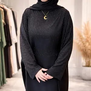 Dubai Abaya - Red Color, Long Sleeves, Button Front, Elegant Design, Comfortable Fit, Ideal for Various Occasions