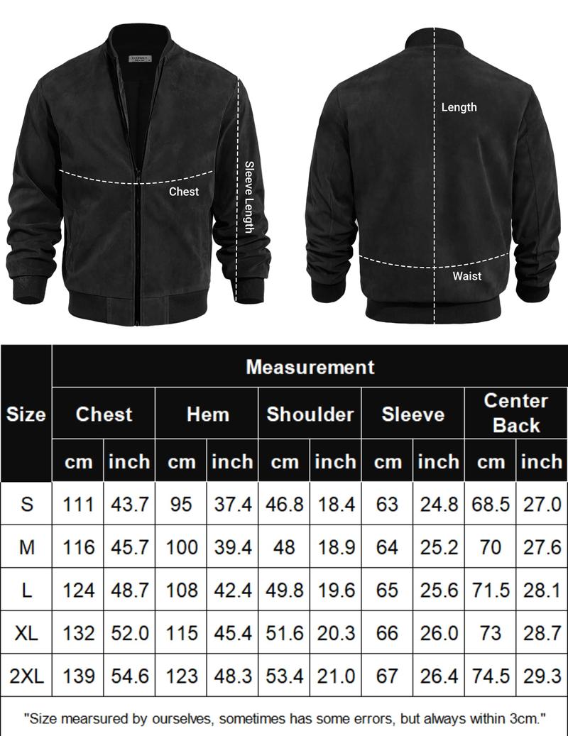 COOFANDY Fall Outfits men's spring, 100% polyester lightweight early summer thin casual jacket retro lightweight classic men's clothing Jeans T-Shirt Coats Soft Blazers