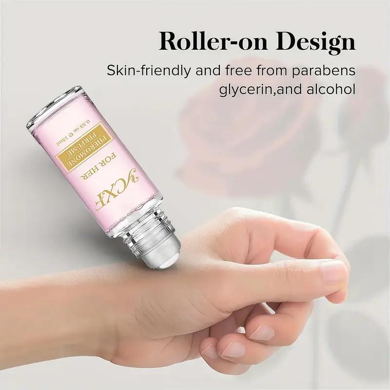 Venom Inspired Pheromone Perfume 15ml Roll On for Women Long Lasting, Fresh & Elegant. Ideal for 2026 Dating, Travel & Party ,Valentine‘s Day Fragrance Cosmetics Rose Pink Outdoorfun