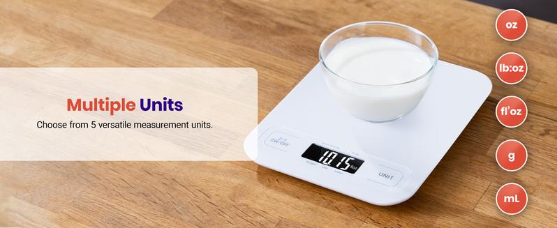 Etekcity Food Kitchen Scale, Digital Mechanical Weighing Scale, Grams and Ounces for Weight Management, Baking, Cooking Christmas Gift