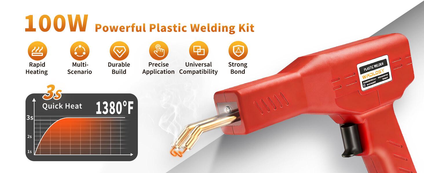 Plastic welding repair kit