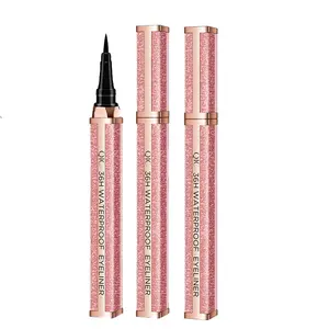【Buy 1 Get 1 FREE】Waterproof Liquid Eyeliner - Smudge-proof, smear-proof, long-lasting precision fiber tip design effortlessly creates perfect eyeliner lines. Black eyeliner pen. Women's makeup. Ideal Christmas Gift