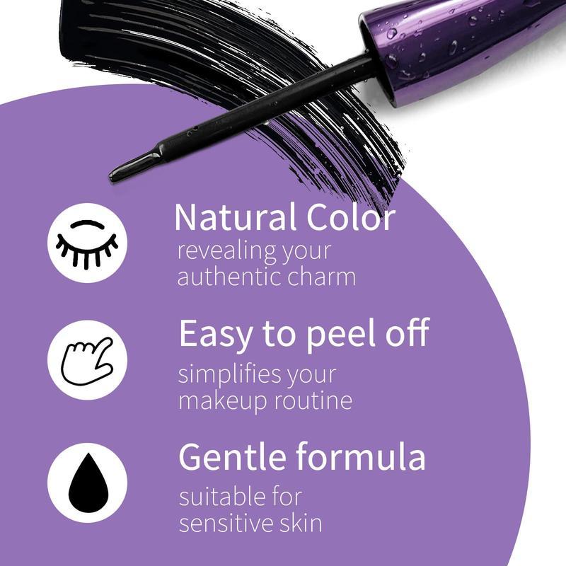 Easy Peel-Off Eyebrow Gel-Waterproof &Sweatproof, Long-Lasting Black or Brown TattooTint, Film Forming#TikTokShopBlackFriday#TikTokShopCyberMonday