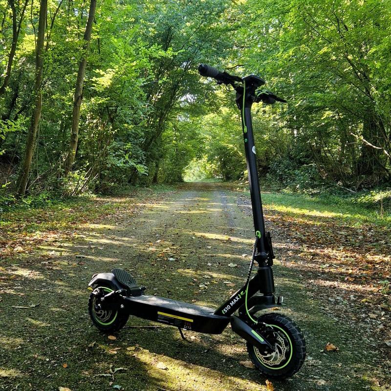 【Valentine's Day】Powerful 1000W Electric Scooter, 28MPH Max Speed, 37 Miles Long Range,10''/8.5'' Tires, Dual Suspensions, Dual Braking, Folding Electric Scooter Adults with APP Control