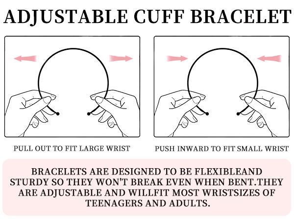 Free Gift Box Included | Aprilery 5PCS Stackable Twisted Cable Bracelet Set – Adjustable Two-Tone Cuff & Chain Link Design Jewelry for Women