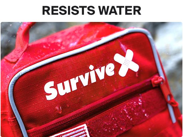 SURVIVEX Small Outdoor First Aid Kit - Ideal for Hiking, Sports, Camping, Backpacks Survival Equipment Set Survival Gear SURVIVEX Small Outdoor First Aid Kit - Ideal for Hiking, Sports, Camping, Backpacks Survival Equipment Set Survival Gear