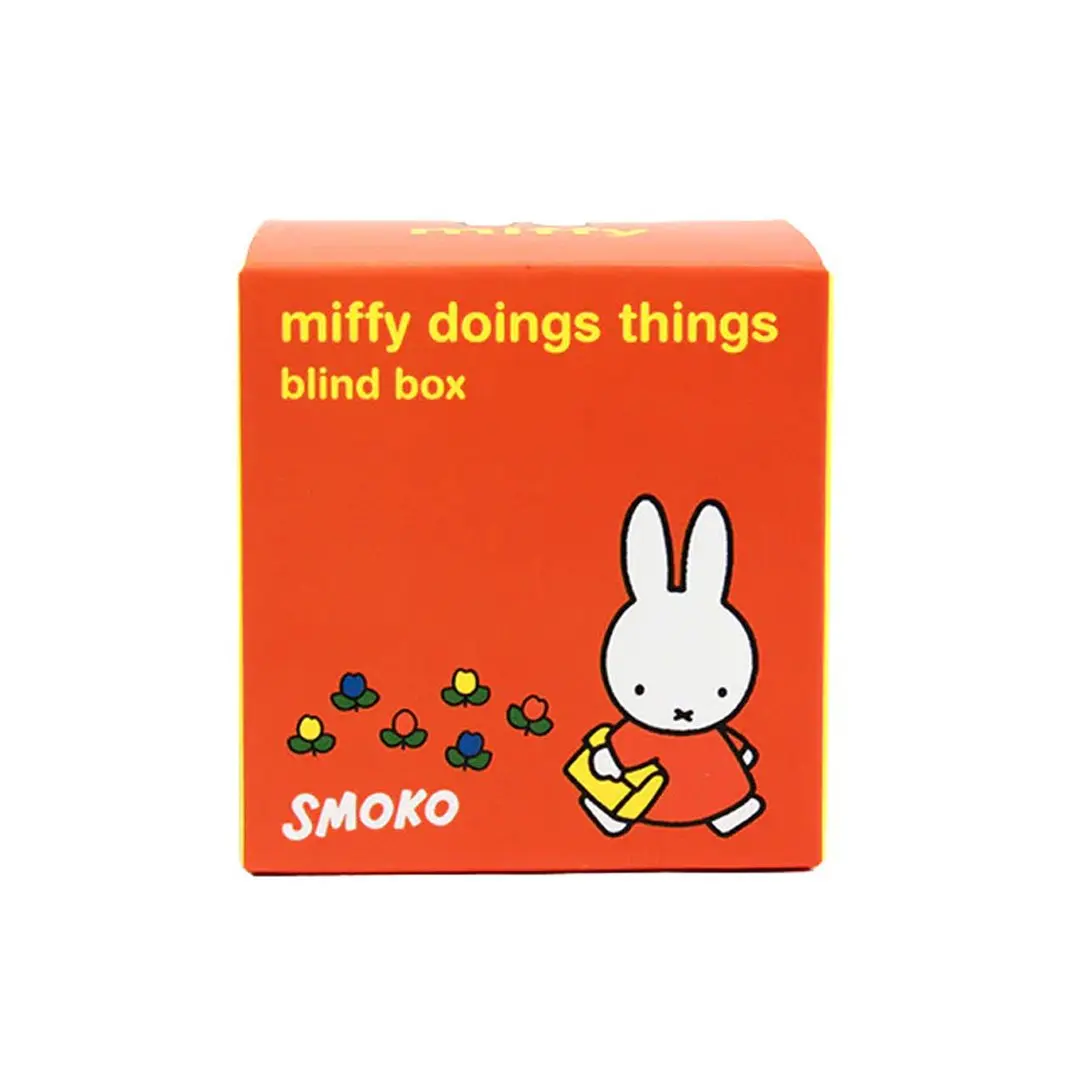 Smoko Miffy Doing Things Blind Box Figure - Cute Figures, Playful Collectible, Minifigures, Sealed Hobby Random Set, Blindbags, New Plastic Surprise Pack
