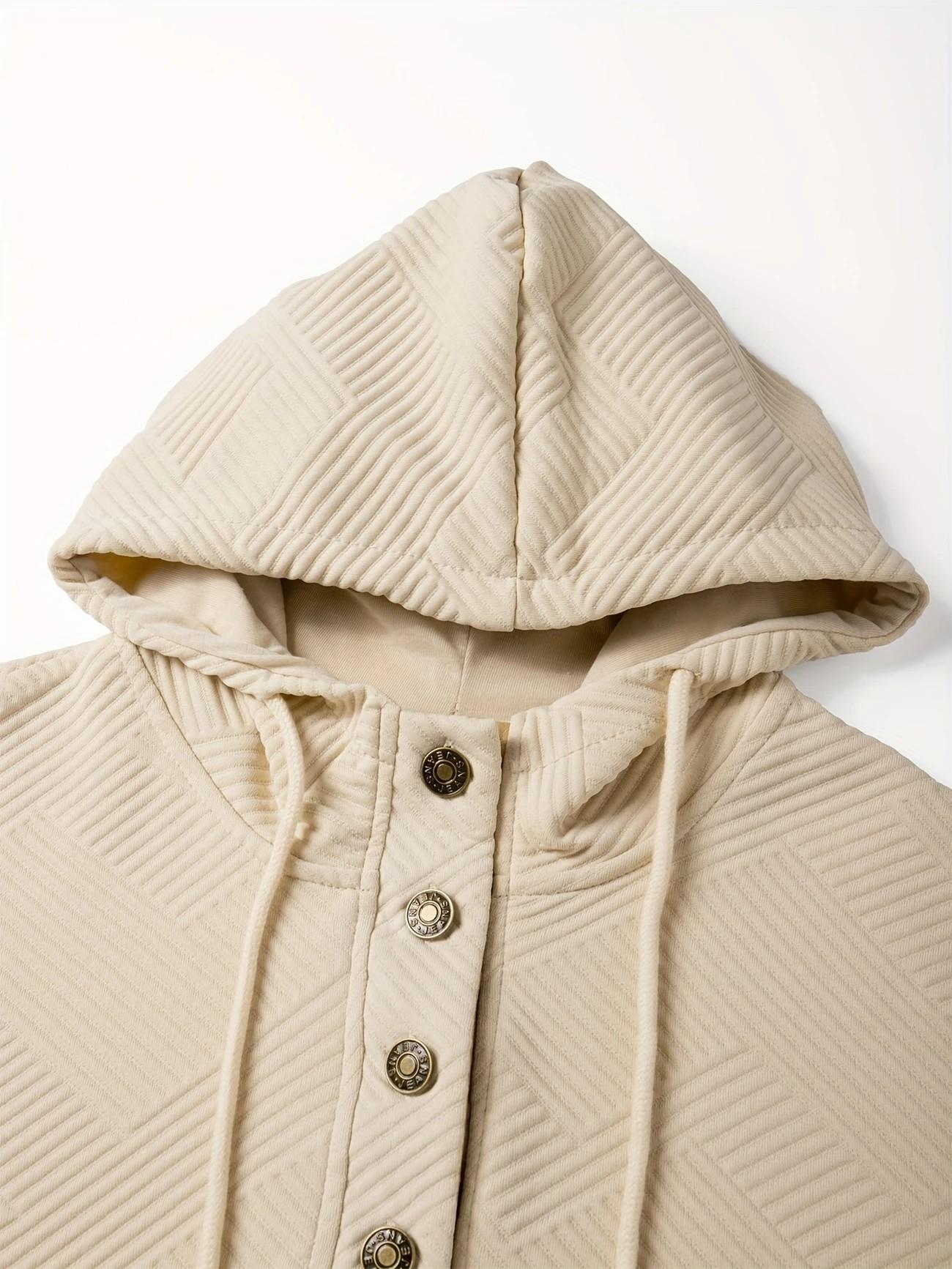 Sports Set | Street Style Trendy Sports and Leisure Clothing, Men's Adult Fashion Sports Clothing, Solid Color Leisure Clothing, Loose fit, Hooded Neck, Micro Elastic Fabric, Texture Pattern