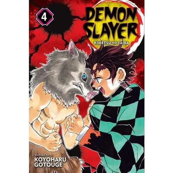 Demon Slayer: Kimetsu No Yaiba Vol. 4 Comic Book - Koyoharu Gotouge, Paperback