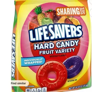 Hard Candy Fruit Variety Sharing Size 14.5 oz 108 Ct Individually Wrapped Artificially Flavored