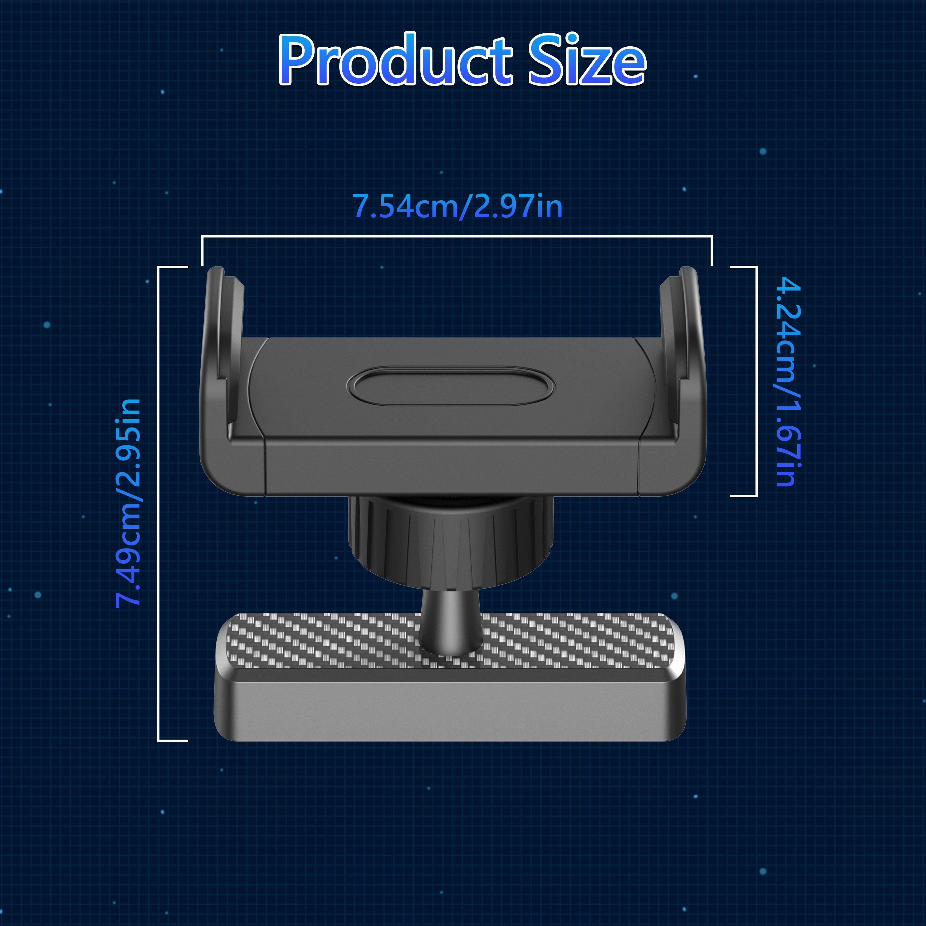 Magnetic Phone Holder for Gym - 360° Adjustable, Strong Portable Magnet Phone Mount for Workout Recording, Fitness Accessories Essentials, Compatible with Andriod Phone  and iPhone 16/15/14/13/12, Perfect Gift for Men & Women