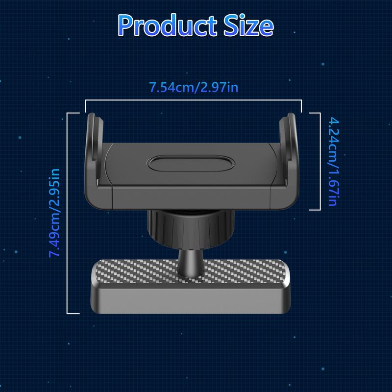 Magnetic Phone Holder for Gym - 360° Adjustable, Strong Portable Magnet Phone Mount for Workout Recording, Fitness Accessories Essentials, Compatible with Andriod Phone  and iPhone 16/15/14/13/12, Perfect Gift for Men & Women