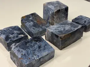 Gallery Grade Pietersite Block, Hand-Cut and Expertly Polished, Mined in Namibia; per KG