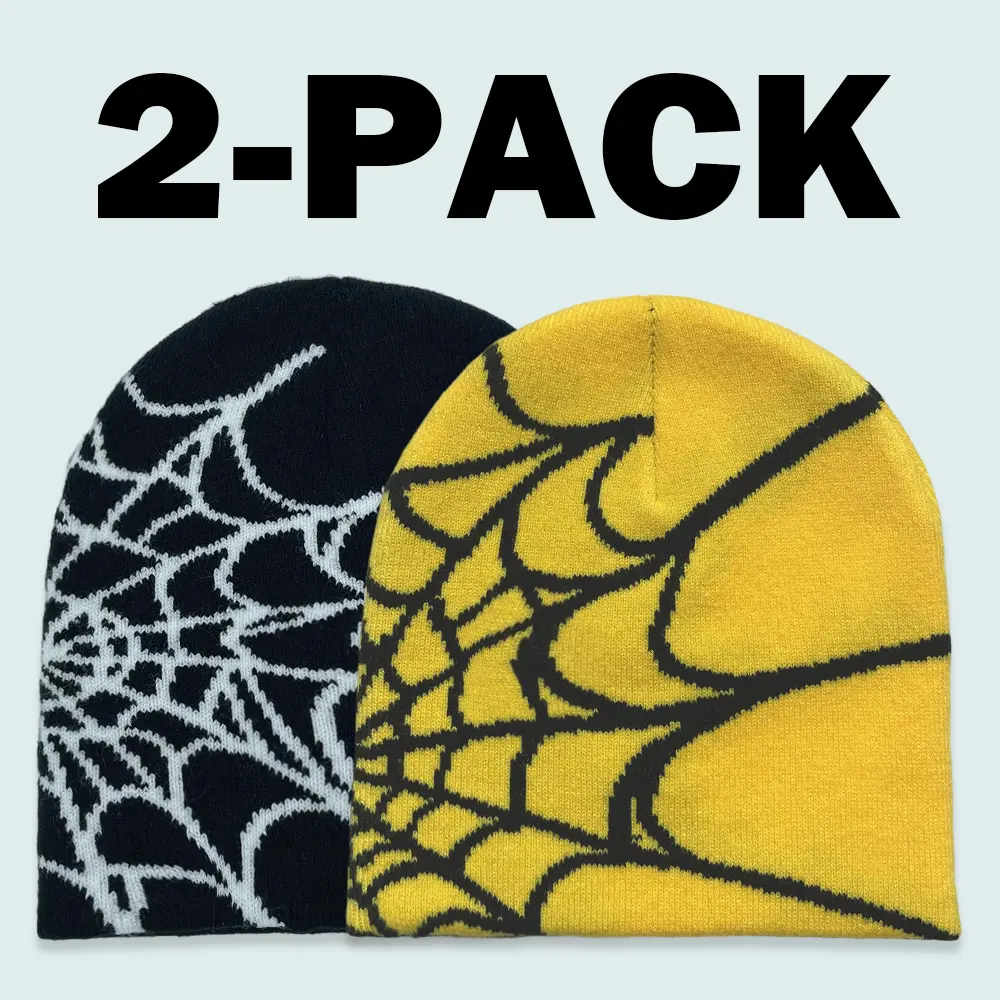 2-Pack:Black&White+Yellow&Black