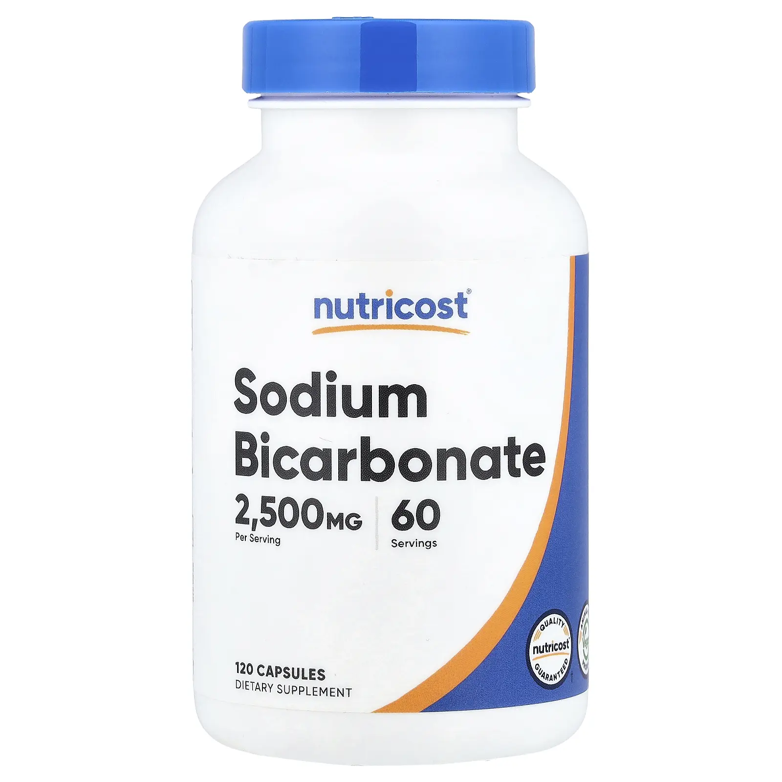 Nutricost Sodium Bicarbonate, 120 Capsules