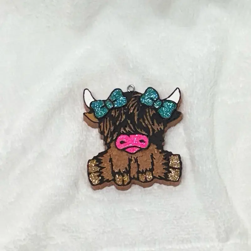 Highland Cow Car Freshie