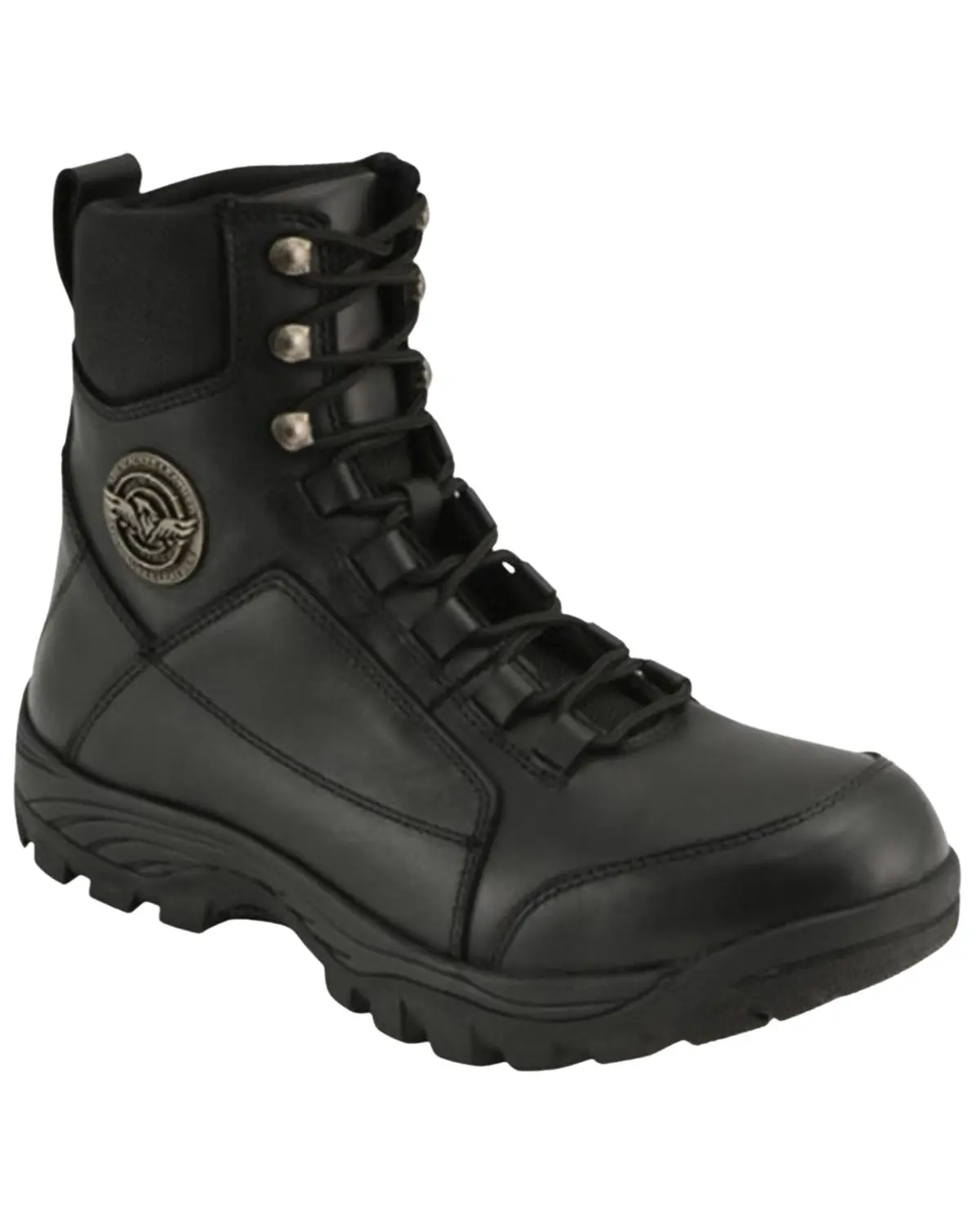 Milwaukee Leather Men's Men'S Lace-Up Tactical Boot Soft Toe - Mbm9081