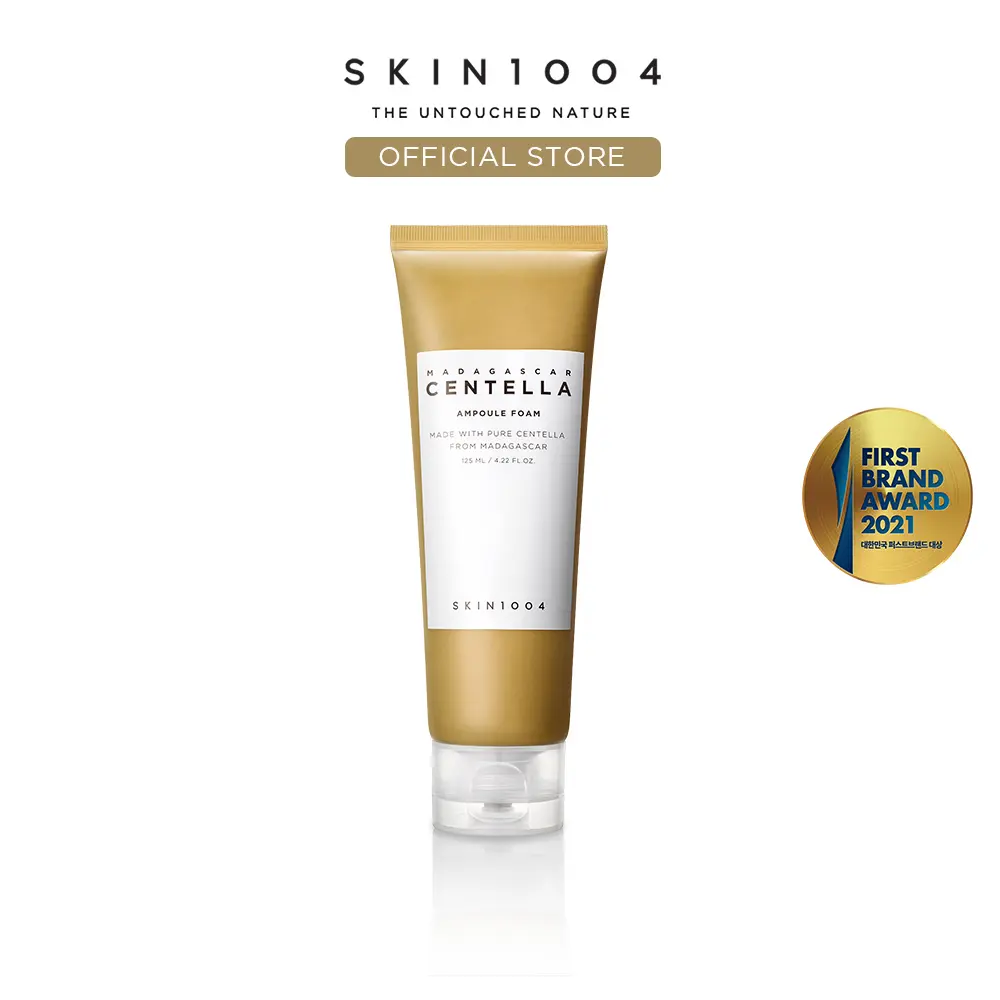 [SKIN1004 Official Shop] Centella Ampoule Foam 4.23 fl oz. (125ml) -  Comfort Facial Cleansing Skincare Deep Soothing Squeeze Skin Repair