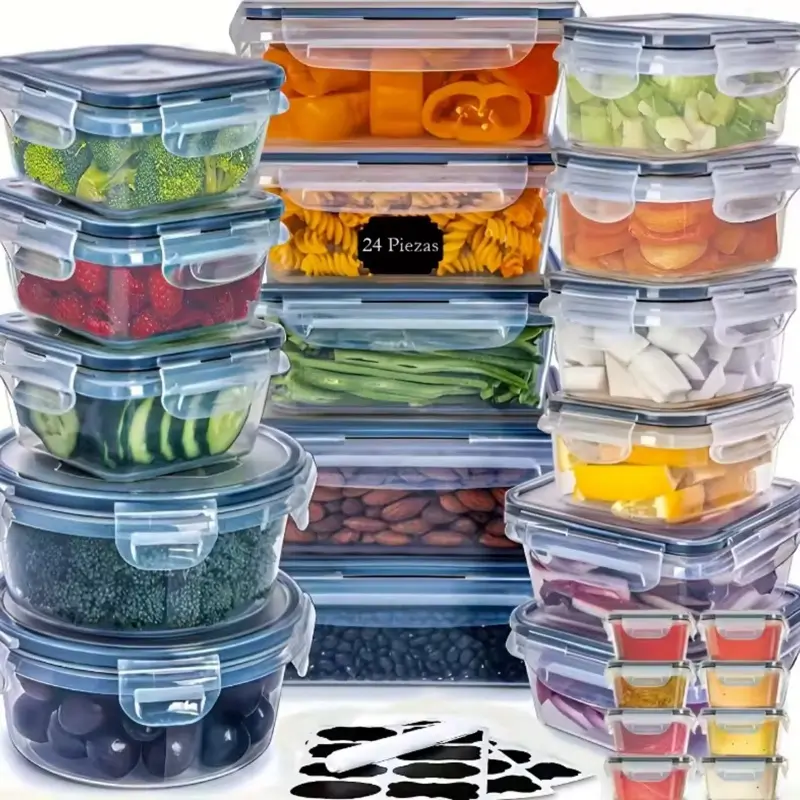 Tupperware 48Pcs BPA-Free Food Storage Set - Ideal for Organizing and Storing Food