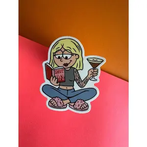 y2k sticker, smut stickers, gift for readers, bookish gifts, kindle sticker, water bottle stickers