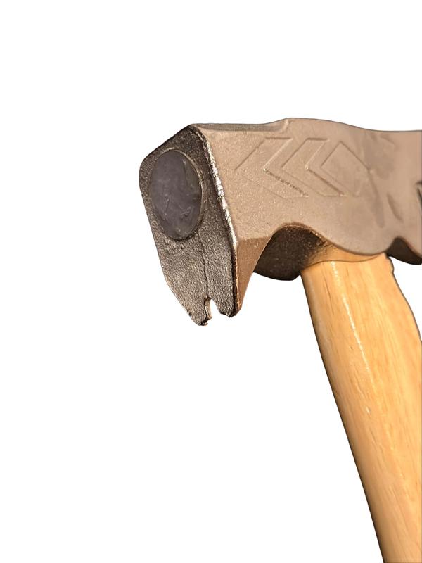 Magnetic Roofing Hammer ergonómico Handle, with Magnet and axe, built-in utility knife and nail puller. for quickli installing nail and removing shingles