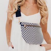 Checkered Navy
